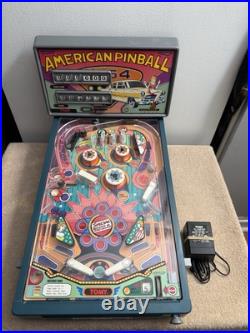 Vintage American Pinball Tabletop Game Tested Working Strong Flippers & Sound