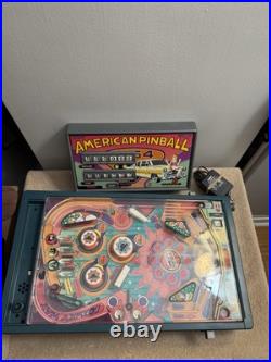 Vintage American Pinball Tabletop Game Tested Working Strong Flippers & Sound