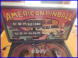 Vintage American Pinball Tabletop Game, Tested Working, Strong Flippers & Sound