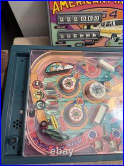 Vintage American Pinball Tabletop Game Tested Working Strong Flippers & Sound