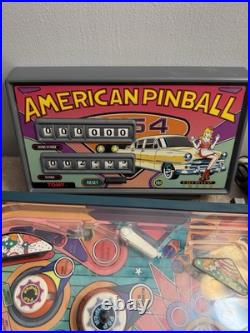 Vintage American Pinball Tabletop Game Tested Working Strong Flippers & Sound
