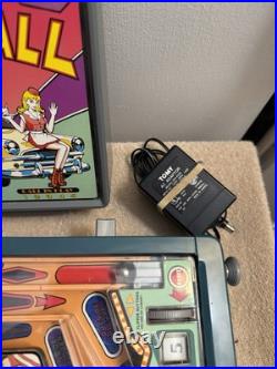 Vintage American Pinball Tabletop Game Tested Working Strong Flippers & Sound