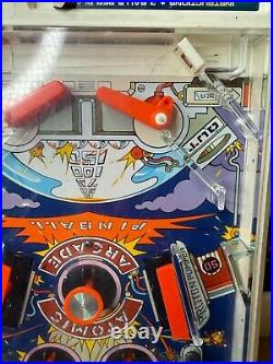 Vintage Atomic Arcade Pinball Machine TOMY