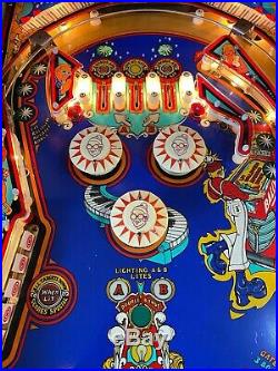 Vintage Bally Captain Fantastic Elton John The Who Tommy Pinball Arcade Machine