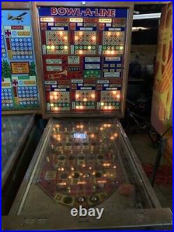 Vintage Bally Dixieland Bingo Pinball Machine Lot