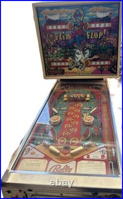 Vintage Bally Flip Flop electromechanical pinball machine 1976 -Doesn't Turn On