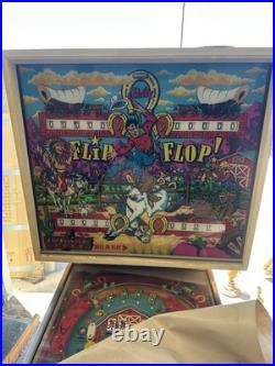 Vintage Bally Flip Flop electromechanical pinball machine 1976 -Doesn't Turn On