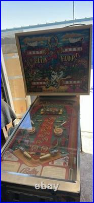 Vintage Bally Flip Flop electromechanical pinball machine 1976 -Doesn't Turn On
