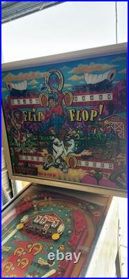 Vintage Bally Flip Flop electromechanical pinball machine 1976 -Doesn't Turn On