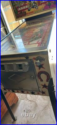 Vintage Bally Flip Flop electromechanical pinball machine 1976 -Doesn't Turn On