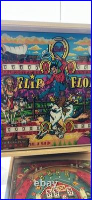 Vintage Bally Flip Flop electromechanical pinball machine 1976 -Doesn't Turn On