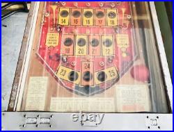 Vintage Bally Pinball Machine Dixieland Bingo 1978 For Restoration or Parts
