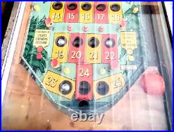 Vintage Bally Pinball Machine High Flyer Bingo 1977 For Restoration or Parts