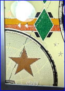 Vintage Bally Triumph pinball machine 1940s Glass Wall Display Framed