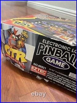 Vintage CTR Crash Bandicoot Electronic Pinball Game KB toys