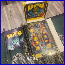 Vintage Coleco UFO Electronic Pinball Complete Home Sized AS IS Parts or Repair