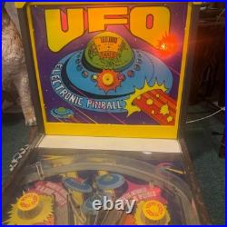 Vintage Coleco UFO Electronic Pinball Complete Home Sized AS IS Parts or Repair