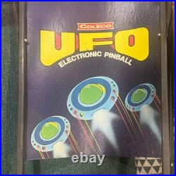Vintage Coleco UFO Electronic Pinball Complete Home Sized AS IS Parts or Repair