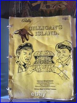 Vintage Fully Functioning Gilligan's Island Pinball Machine (Bally 1991)