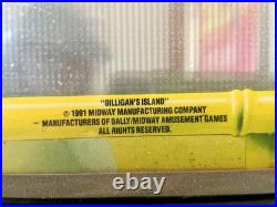 Vintage Fully Functioning Gilligan's Island Pinball Machine (Bally 1991)