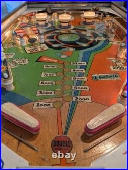 Vintage Gottlieb Orbit (1971) Pinball Machine 4 Player EM Arcade Game Works