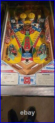 Vintage Grand Prix Pinball Machine