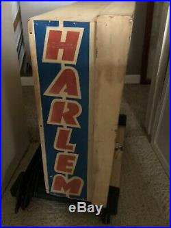 Vintage Harlem Globetrotters PINBALL MACHINE WORKS! Fun Game