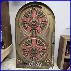 Vintage Lindstrom's Gold Star Pinball Game Board Game Room Decor