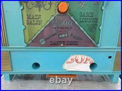 Vintage Marx Pinball Game Electric Blue Toy Arcade FOR REPAIR