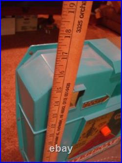 Vintage Marx RIVERBOAT Pinball Game Electric Blue Toy Arcade WORKS WELL