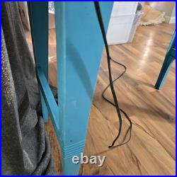 Vintage Marx Sweepstakes Pinball Game Electric Horse Racing Blue Toy Arcade