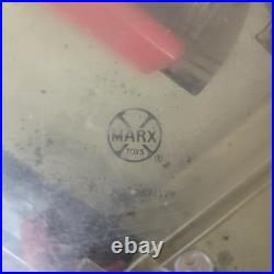 Vintage Marx Sweepstakes Pinball Game Electric Horse Racing Blue Toy Arcade