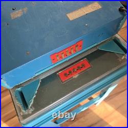 Vintage Marx Sweepstakes Pinball Game Electric Horse Racing Blue Toy Arcade