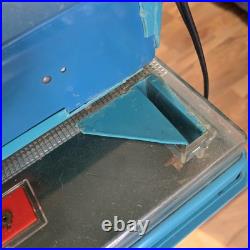 Vintage Marx Sweepstakes Pinball Game Electric Horse Racing Blue Toy Arcade