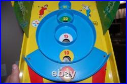 Vintage Marx Toy Skee Ball Automatic Score Tin Litho Tabletop Arcade Game Metal