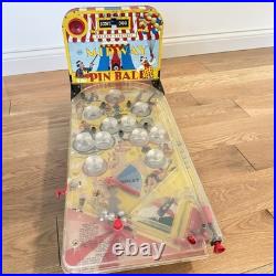 Vintage Midway Pinball Machine Tin Metal Plastic Electric Automatic Game
