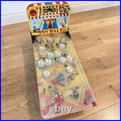 Vintage Midway Pinball Machine Tin Metal Plastic Electric Automatic Game