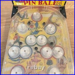 Vintage Midway Pinball Machine Tin Metal Plastic Electric Automatic Game