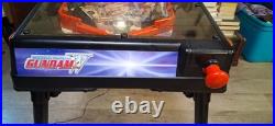 Vintage Mobile Suit Gundam Arcade Pinball Machine Working Playable