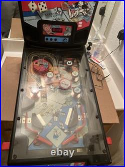 Vintage Monopoly Electronic Pinball Machine Game 2000 Hasbro NO Legs WORKING Vintage Monopoly Electronic Pinball Machine Game 2000 Hasbro NO Legs WORKING