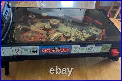 Vintage Monopoly Electronic Pinball Machine Game 2000 Hasbro TESTED Power Supply
