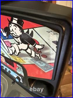 Vintage Monopoly Electronic Pinball Machine Game 2000 Hasbro With Legs WORKING Vintage Monopoly Electronic Pinball Machine Game 2000 Hasbro With Legs WORKING