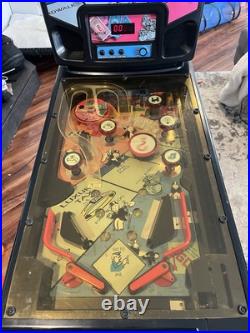 Vintage Monopoly Electronic Pinball Machine Game 2000 Hasbro With Legs WORKING