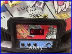 Vintage Monopoly Electronic Pinball Machine Game 2000 Hasbro works READ DETAIL