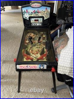 Vintage Monopoly Pinball Machine Game by Hasbro Working RARE