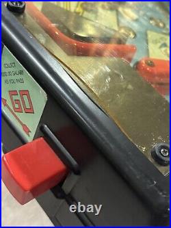 Vintage Monopoly Pinball Machine Game by Hasbro Working Sound 2000