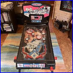 Vintage Monopoly Pinball Machine Game by Hasbro Working Sound 2000 EUC See Video