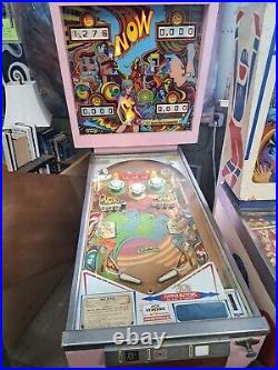 Vintage NOW pinball machine WORKS