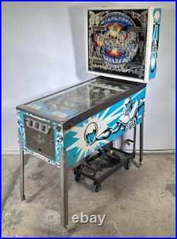 Vintage Original Ballys Silverball Mania Pinball Machine 1980's Arcade Retro
