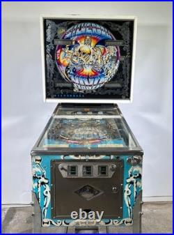 Vintage Original Ballys Silverball Mania Pinball Machine 1980's Arcade Retro